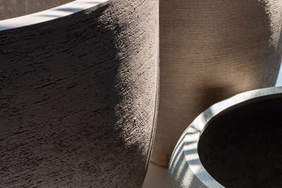 Ash Brown Chocolate zems puķu pods - izmērs XL D94H56